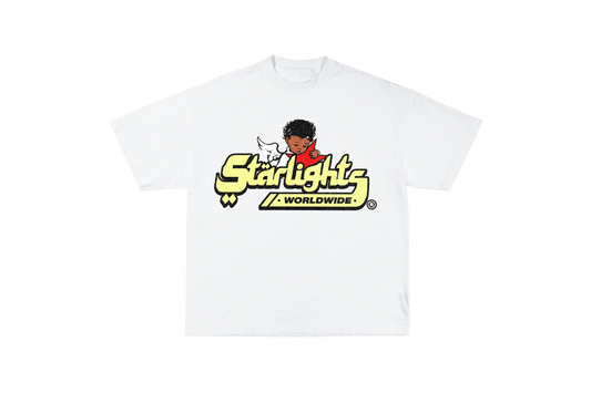 Distressed Angel Logo T-Shirt